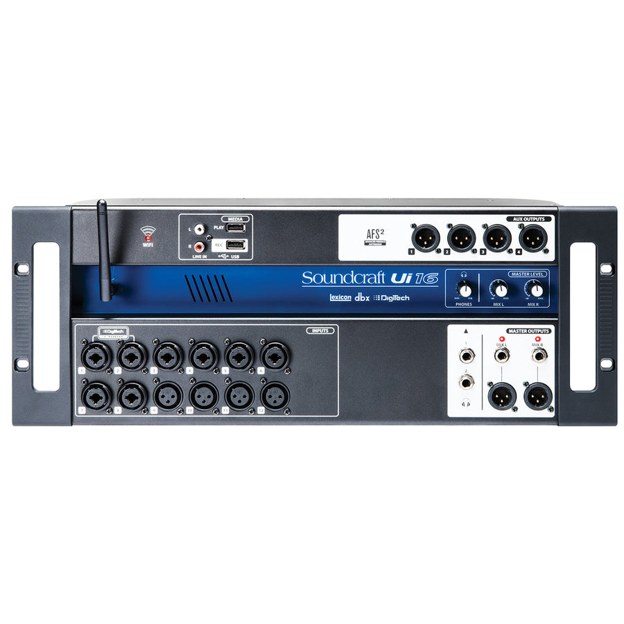 SOUNDCRAFT UI16 - INPUT DIGITAL MIXER W/ROUTER
