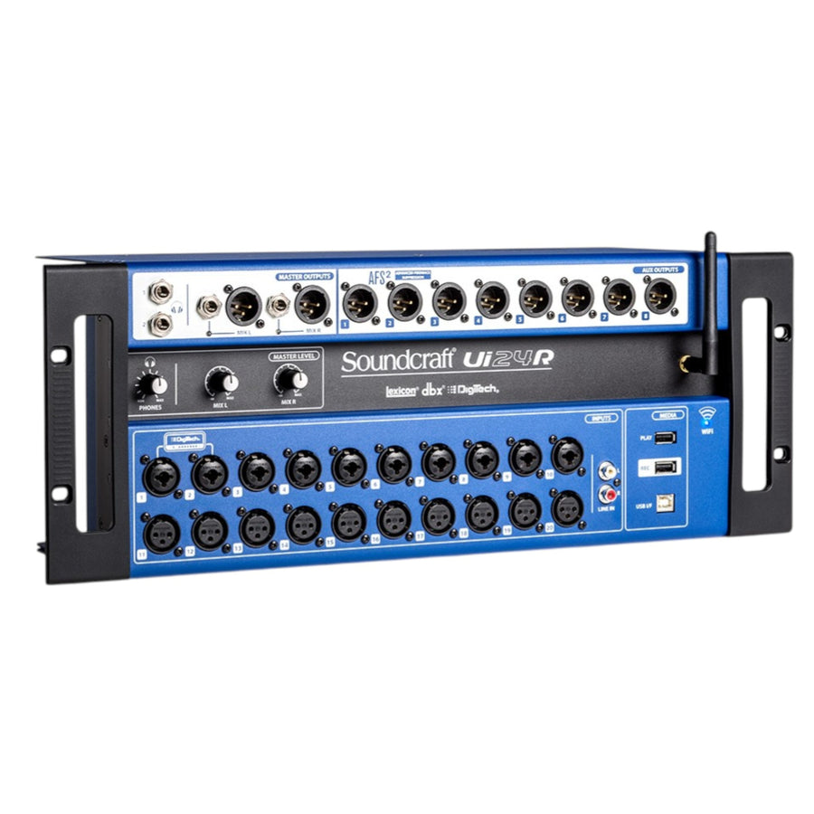 SOUNDCRAFT UI24R - 24 INPUT DIGITAL MIXER W/USB MULTITRACK