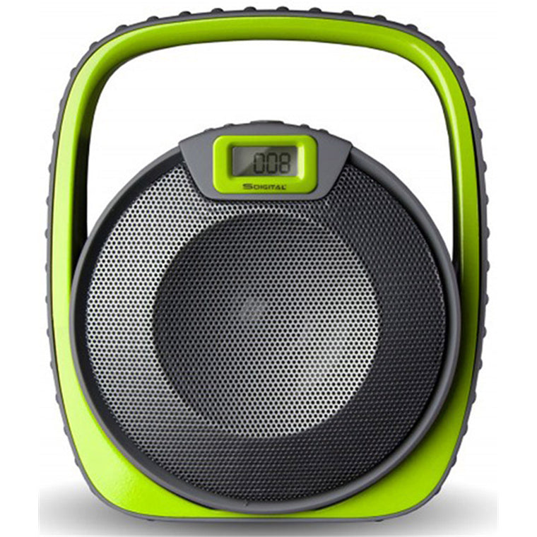 S-DIGITAL X2808L - SDIGITAL SUBMARINE WATERPROOF RECHARGEABLE BLUETOOTH SPEAKER - LIME