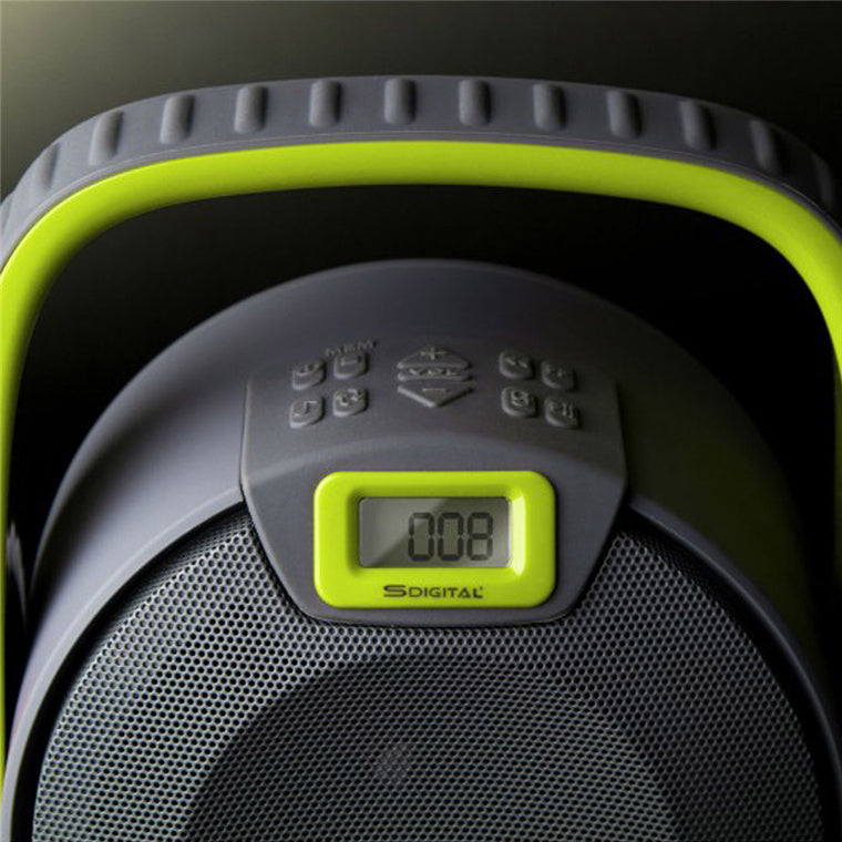 S-DIGITAL X2808L - SDIGITAL SUBMARINE WATERPROOF RECHARGEABLE BLUETOOTH SPEAKER - LIME