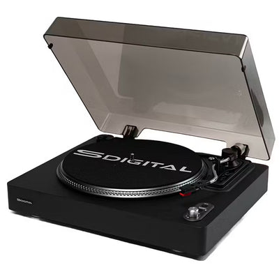 S-DIGITAL TT2251 - SDIGITAL TURNTABLE WITH BT TRANSMITTER AND MP3 ENCODING