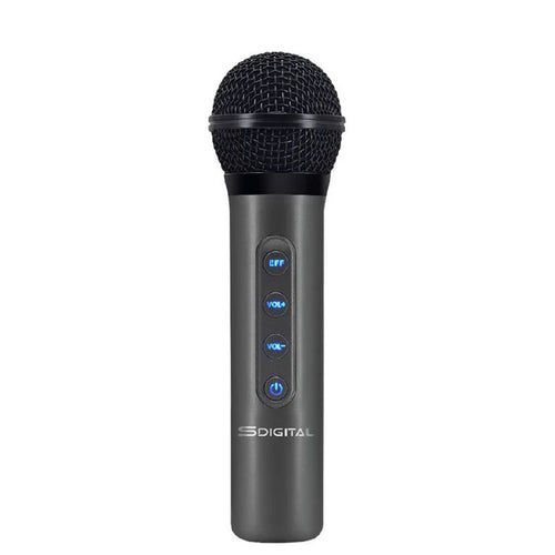 S-DIGITAL SEM2203 Universal wireless microphone  2PK 15m wireless range and a universal 6.3mm receiver &  USB Type-C charging port