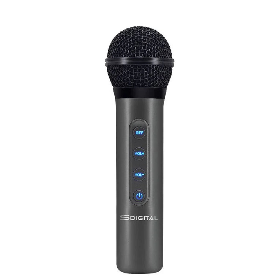 S-DIGITAL SEM2203 Universelles Funkmikrofon, 2er-Pack, 15 m kabellose Reichweite und ein universeller 6,3-mm-Empfänger & USB Typ-C Ladeanschluss