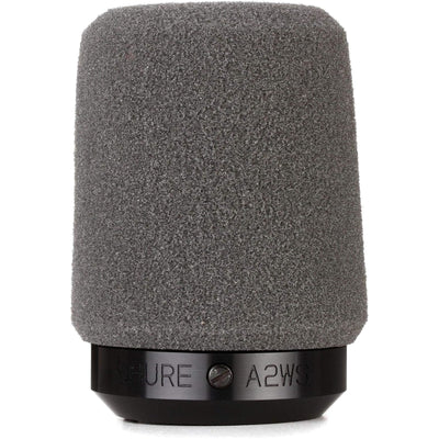 Shure A2WS-GRA Locking Microphone Windscreen for SM57 - Grey