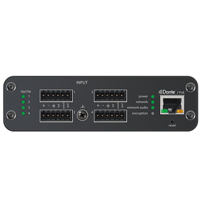 Shure ANI4IN-BLOCK 4CH DANTE NETWORK INTERFACE-IN BLOCK
