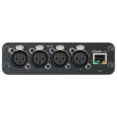 Shure ANI4IN-XLR 4CH DANTE NETWORK INTERFACE-IN XLR