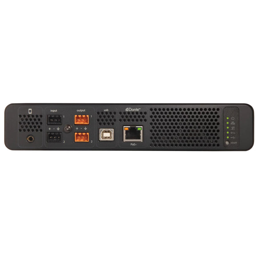 SHURE(P300-IMX)AUDIO CONFERENCING PROCESSOR,DANTE INPUTS(10),ANLG INPUT(2),MIC CHANNELS(8)