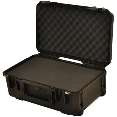 SKB-3I-2011-7B-C - SKB 20" X 11.5" X 7.5" WATERPROOF INJECTION MOULDED HARDCASE WITH CUBED FOAM AND WHEELS