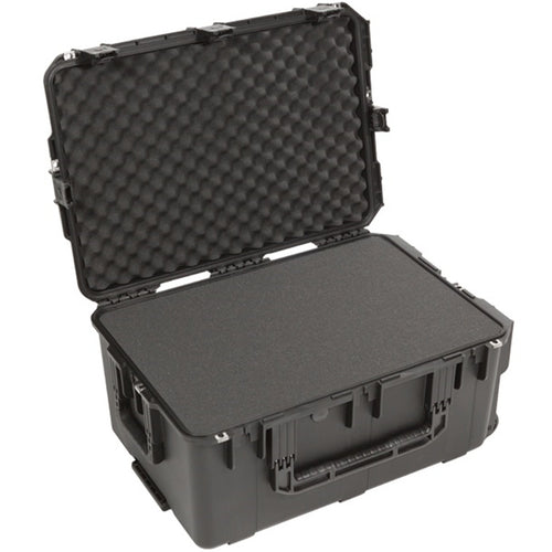 SKB-3I-2617-12BC - SKB 26" X 17" X 12" WATERPROOF INJECTION MOULDED HARDCASE WITH CUBED FOAM & WHEELS