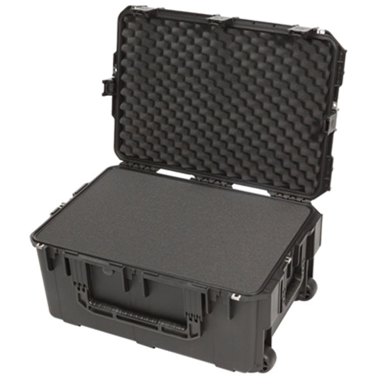 SKB-3I-2617-12BC - SKB 26" X 17" X 12" WATERPROOF INJECTION MOULDED HARDCASE WITH CUBED FOAM & WHEELS