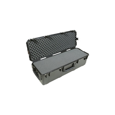 3I-4213-12BL - SKB 42" X 13" X 12" WATERPROOF INJECTION MOULDED HARDCASE WITH WHEELS & LAYERED FOAM