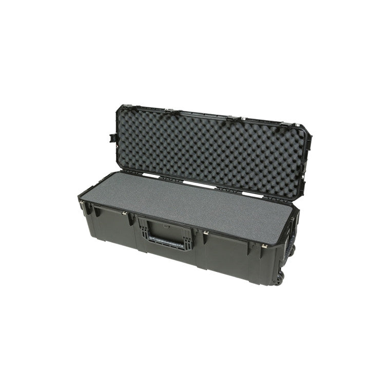 3I-4213-12BL - SKB 42" X 13" X 12" WATERPROOF INJECTION MOULDED HARDCASE WITH WHEELS & LAYERED FOAM