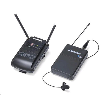 ESWC88VBLM10 - SAMSON CONCERT 88 CAMERA BATTERY POWERED WIRELESS MICROPHONE SYSTEM FOR DSLR CAMERAS INCLUDES LAPEL MIRCOPHONE