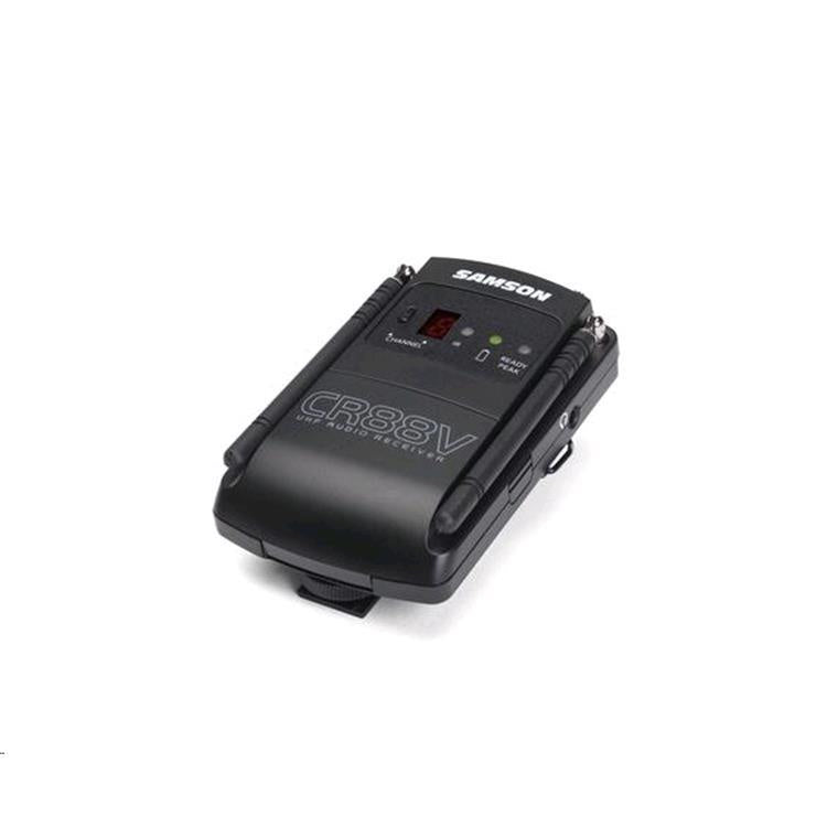ESWC88VBLM10 - SAMSON CONCERT 88 CAMERA BATTERY POWERED WIRELESS MICROPHONE SYSTEM FOR DSLR CAMERAS INCLUDES LAPEL MIRCOPHONE