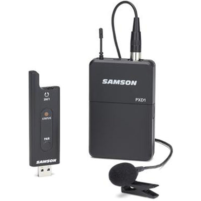 SAMSON XPD2 Lavalier - USB Digital Wireless System Recording, Live Performance, Music Education, Audio for Video, Journalism, Karaoke, Multimedia, VOIP, Podcasting