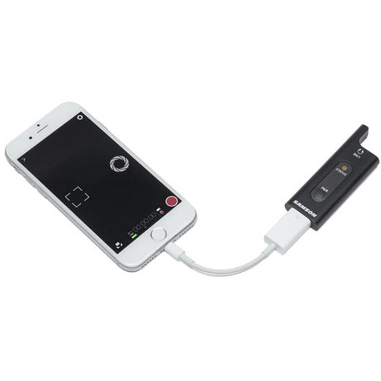 ESWXPD2BLM8 - SAMSON STAGE XPD2 USB WIRELESS MIRCOPHONE SYSTEM WITH LAPEL MICROPHONE  - COMPATIBLE WITH MAC,PC, SMARTPHONE AND SAMSON EXPEDITION PA