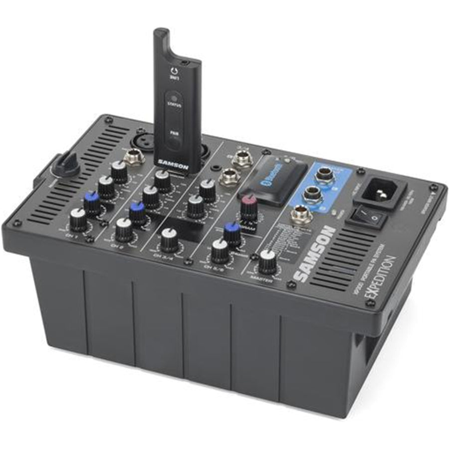 ESWXPD2BLM8 - SAMSON STAGE XPD2 USB WIRELESS MIRCOPHONE SYSTEM WITH LAPEL MICROPHONE  - COMPATIBLE WITH MAC,PC, SMARTPHONE AND SAMSON EXPEDITION PA