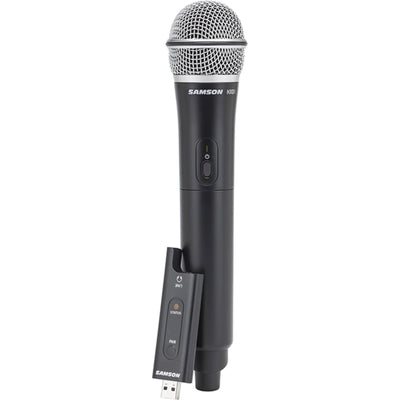 ESWXPD2HQ6 - SAMSON STAGE XPD2 USB WIRELESS MICROPHONE SYSTEM WITH HANDHELD MICROPHONE - COMPATIBLE WITH MAC,PC, SMARTPHONE AND SAMSON EXPEDITION PA