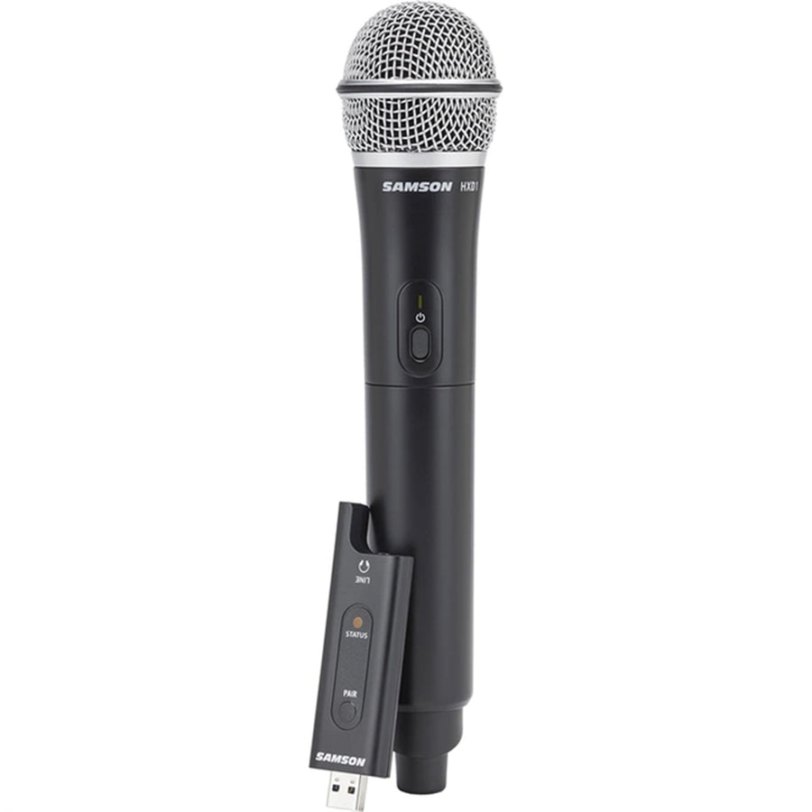 SAMSON ESWXPD2HQ6 Stage XPD2 USB Wireless Microphone System with Handheld Microphone - Compatible with Mac, PC, Smartphone and Samson EXP