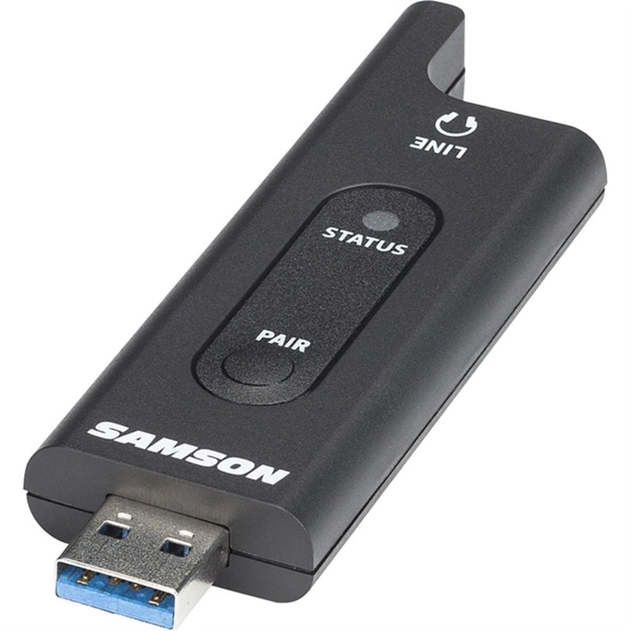 SAMSON ESWXPD2HQ6 Stage XPD2 USB Wireless Microphone System with Handheld Microphone - Compatible with Mac, PC, Smartphone and Samson EXP