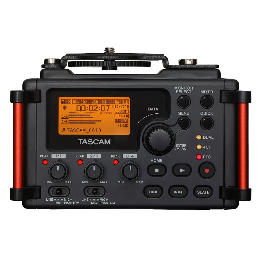 TASCAMDR60DMK2 - TASCAM DR60DMK2 PORTABLE 4-TRACK RECORDER /MIXER FOR PRODUCTION AUDIO