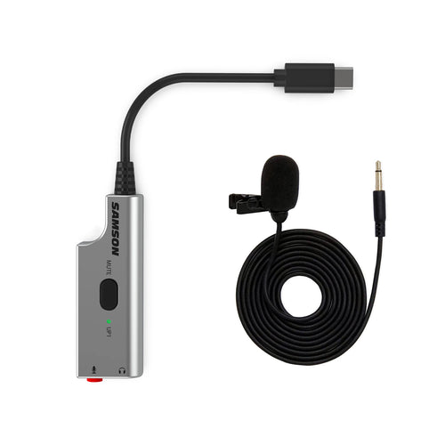 ESALMU1 - SAMSON LMU1 BROADCAST LAPEL MICROPHONE BUNDLE