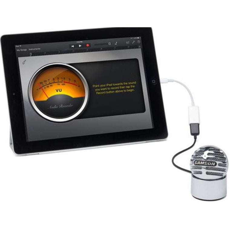 ESAMETEORITE - SAMSON METEORITE USB STUDIO MIC CHROME