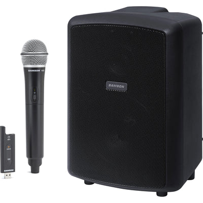SAMSON ESAXPLPLRW Expedition Explor 200W All-in-One Wireless PA with Bluetooth and XPD2 System