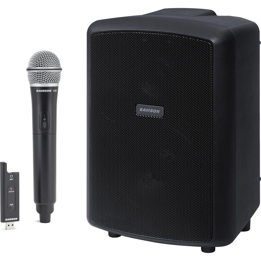 SAMSON ESAXPLPLRW Expedition Explor 200W All-in-One Wireless PA with Bluetooth and XPD2 System