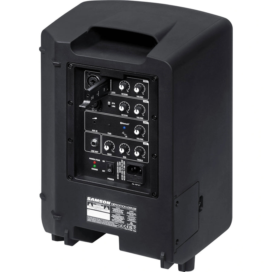 SAMSON ESAXPLPLRW Expedition Explor 200W All-in-One Wireless PA with Bluetooth and XPD2 System