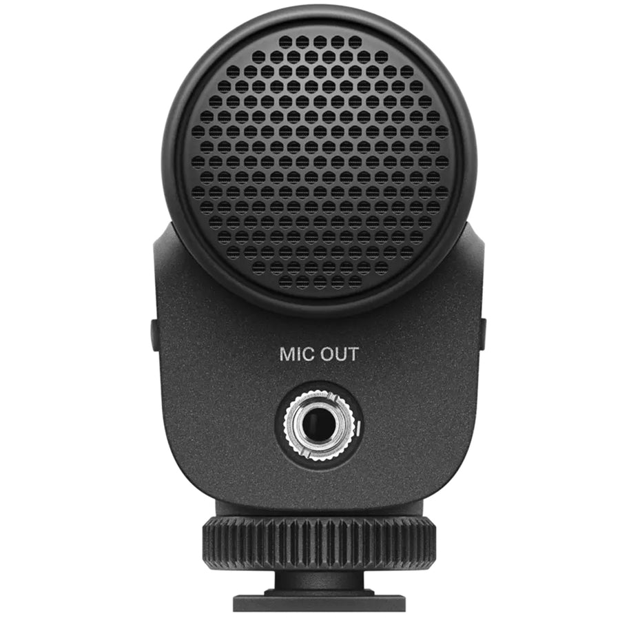 Sennheiser Pro MKE 400 Directional on-camera shotgun microphone - Built-in wind protection & shock absorption - 3-step sensitivity switch + switchable low-cut filter - 3.5mm coiled cables - Compatible with DSLR & mirrorless cameras + mobile