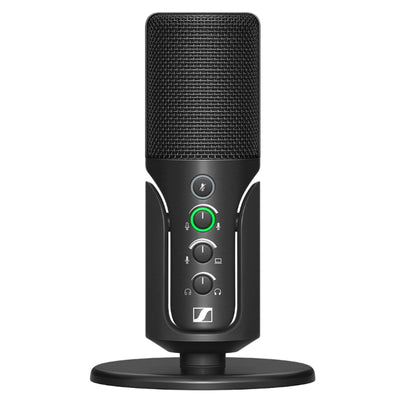 Sennheiser Pro Profile USB Microphone - USB-C powered (MacOS/iPadOS/Windows/Android), cardioid condenser capsule, integrated features for enhanced Podcasting & Streaming - 2 Year Warranty
