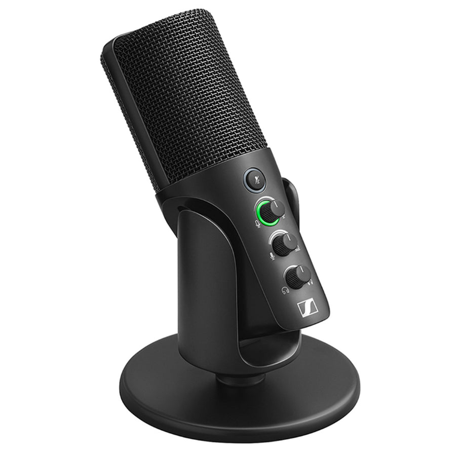 Sennheiser Pro Profile USB Microphone - USB-C powered (MacOS/iPadOS/Windows/Android), cardioid condenser capsule, integrated features for enhanced Podcasting & Streaming - 2 Year Warranty