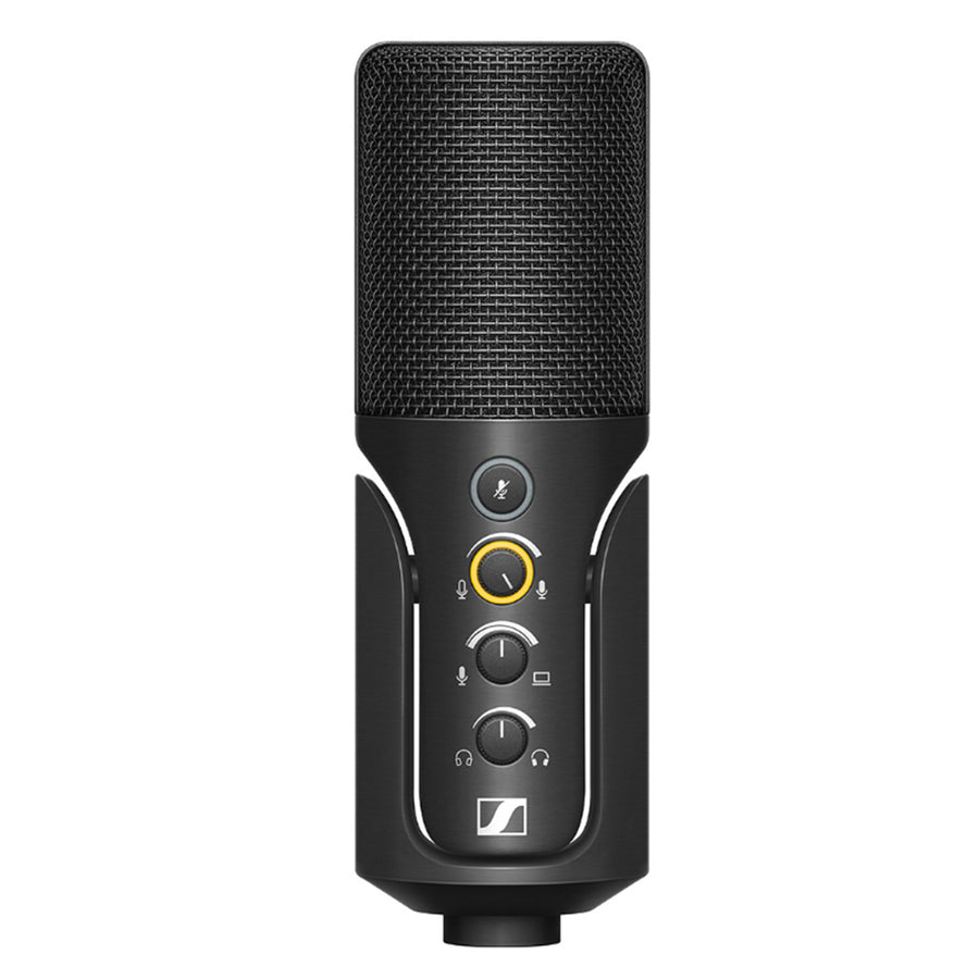 Sennheiser Pro Profile USB Microphone - USB-C powered (MacOS/iPadOS/Windows/Android), cardioid condenser capsule, integrated features for enhanced Podcasting & Streaming - 2 Year Warranty