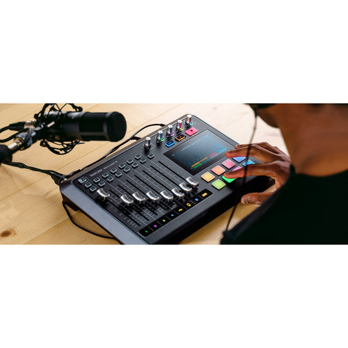 TASCAM MIXCAST4 Mixcast 4 Podcast Station with built-in Recorder / USB Audio Interface
