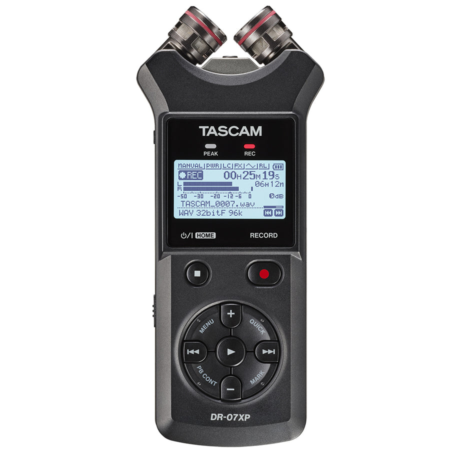 TASCAMDR07XP - TASCAM DR-07XP PORTABLE DIGITAL RECORDER