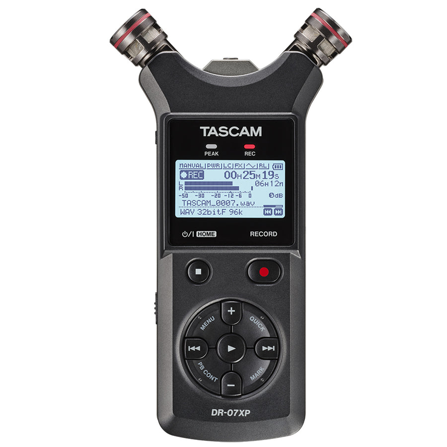 TASCAMDR07XP - TASCAM DR-07XP PORTABLE DIGITAL RECORDER