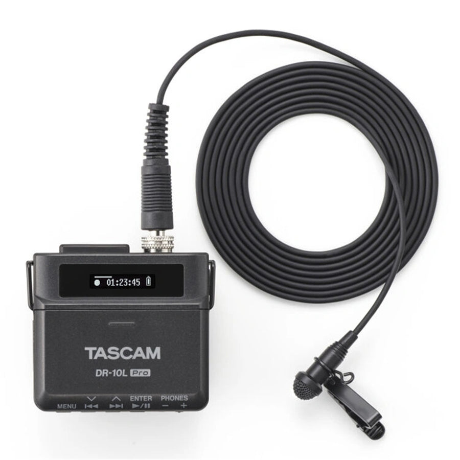 TASCAMDR10LPRO - TASCAM DR10L PRO DIGITAL AUDIO LAPEL RECORDE