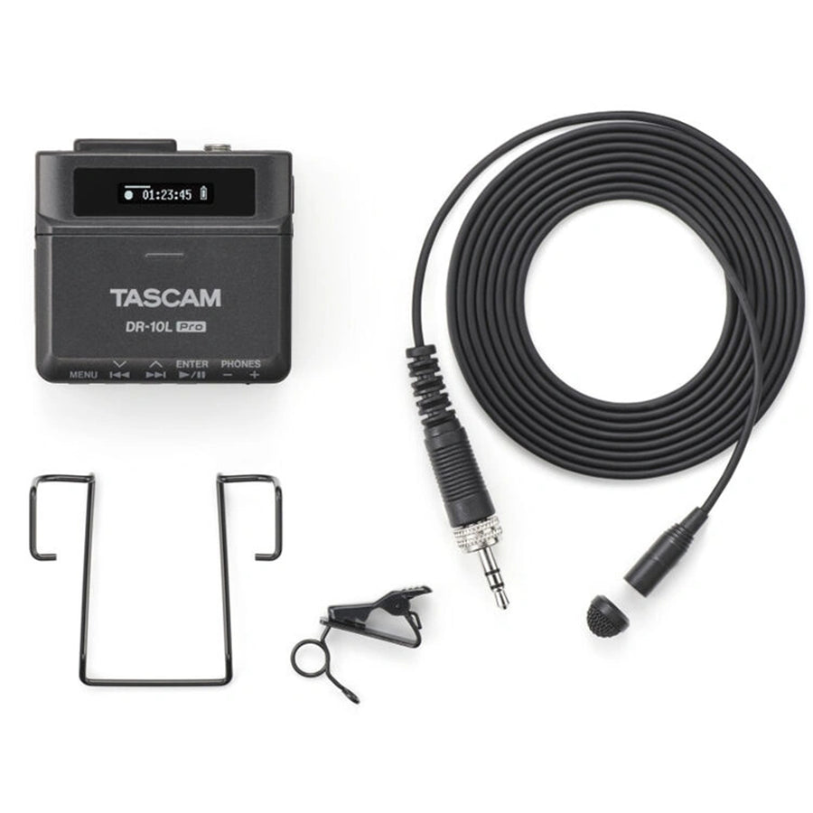 TASCAMDR10LPRO - TASCAM DR10L PRO DIGITAL AUDIO LAPEL RECORDE