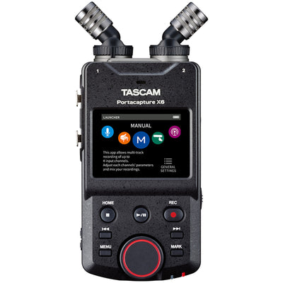 PORTACAPTUREX6 - TASCAM PORTACAPTURE X6 MULTI TRACK HANDHELD RECORDER