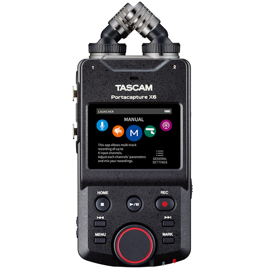 PORTACAPTUREX6 - TASCAM PORTACAPTURE X6 MULTI TRACK HANDHELD RECORDER