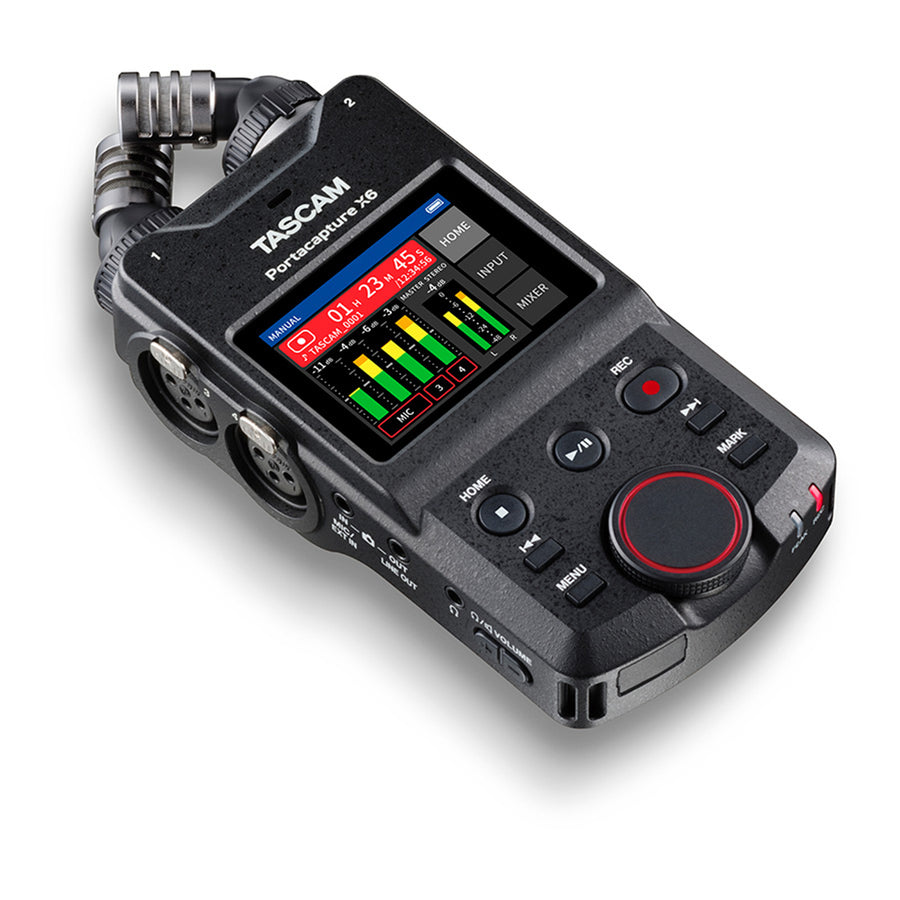 PORTACAPTUREX6 - TASCAM PORTACAPTURE X6 MULTI TRACK HANDHELD RECORDER