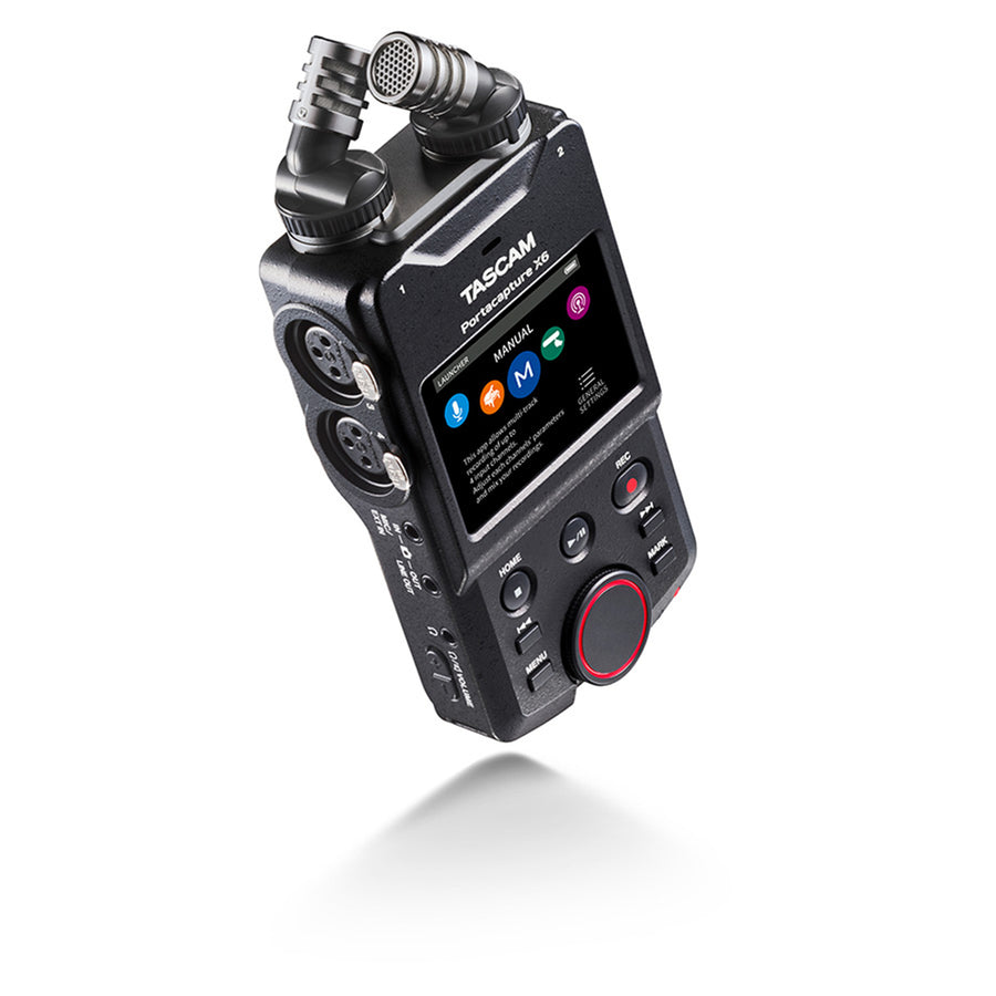 PORTACAPTUREX6 - TASCAM PORTACAPTURE X6 MULTI TRACK HANDHELD RECORDER