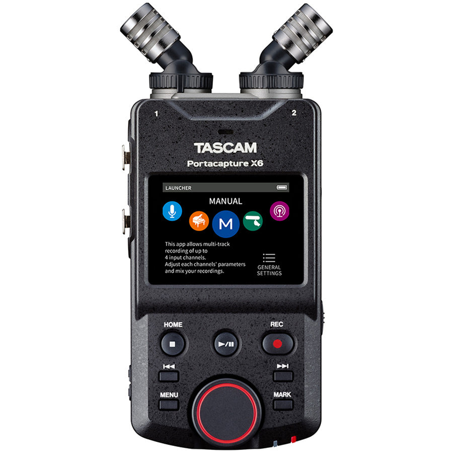 PORTACAPTUREX6 - TASCAM PORTACAPTURE X6 MULTI TRACK HANDHELD RECORDER