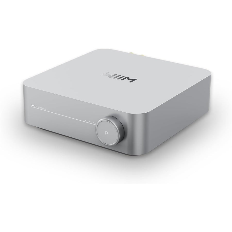 WiiM Amp  120W 2.1 Channel Multiroom Streaming Amplifier - Silver