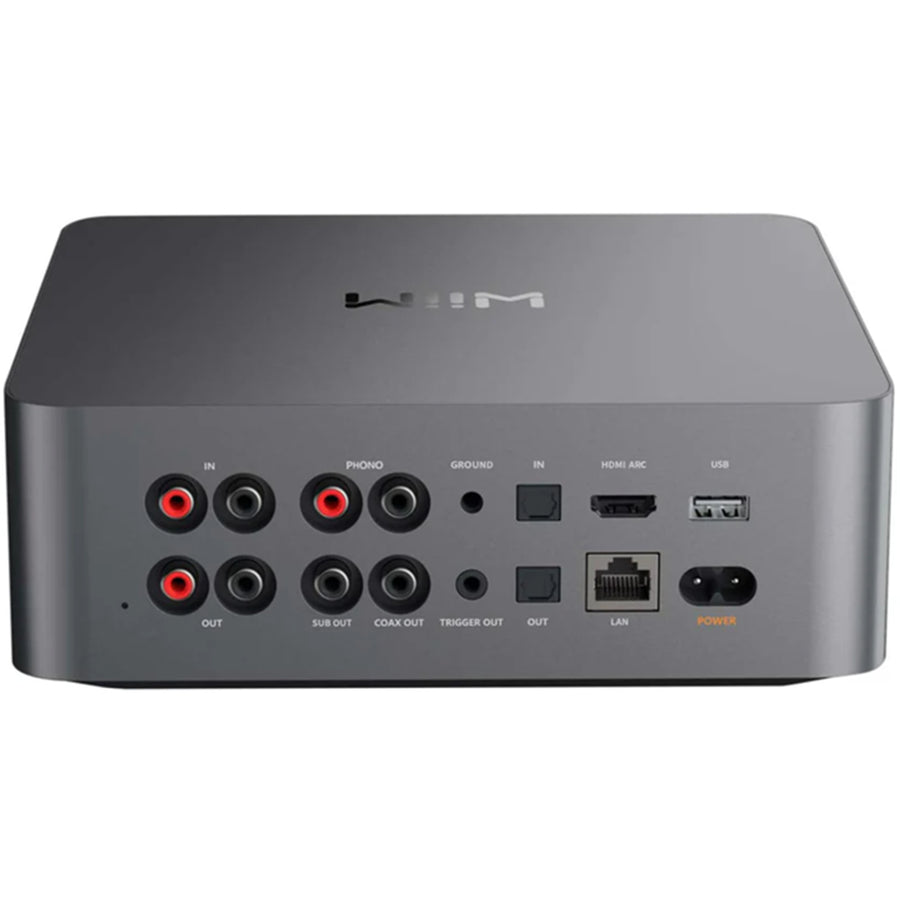 WiiM Ultra   Wireless WiFi + Bluetooth Music Streaming Preamp with 3.5" Touchscreen - Grey