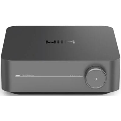 WiiM Amp Pro  120W 2.1 Channel Multiroom Streaming Amplifier with premium ESS SABRE DAC - Space Grey