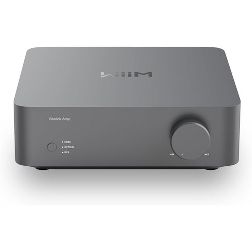 WiiM Vibelink Amp  200W Power Amplifier with Premium ESS SABRE DAC - Space Grey
