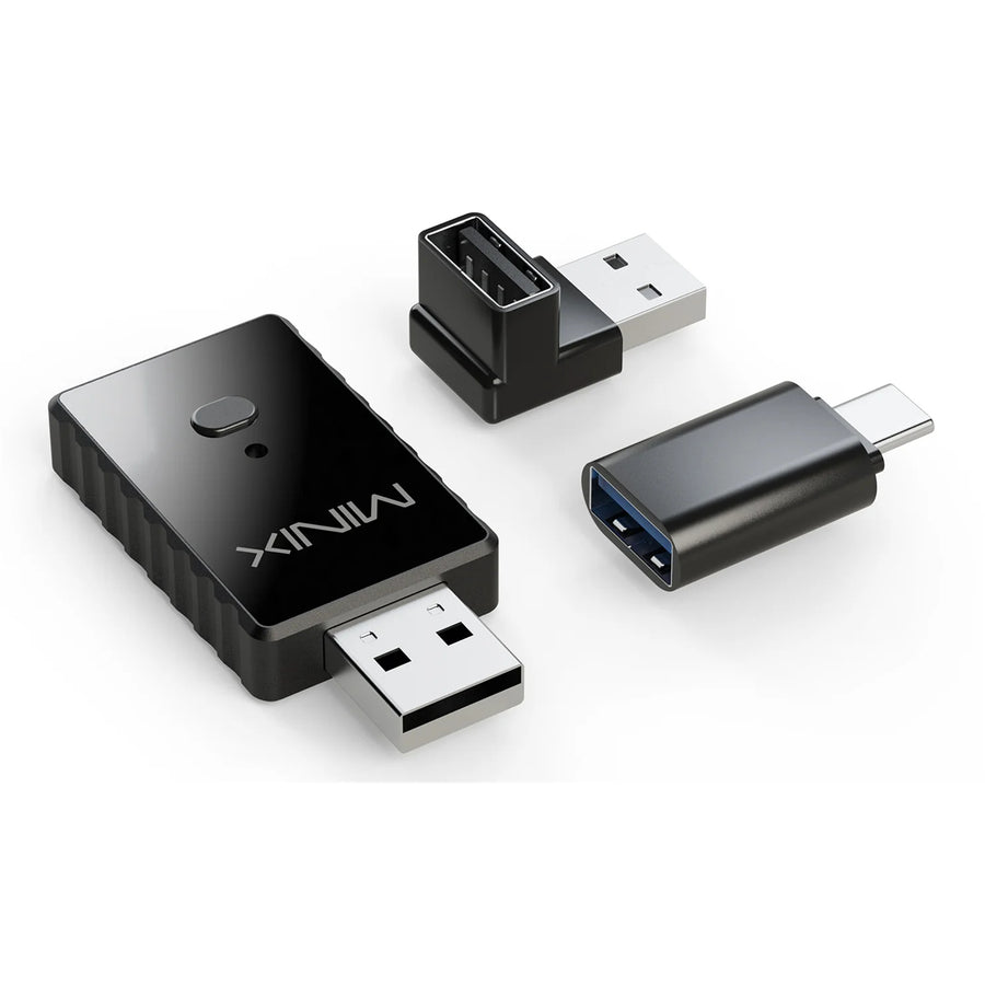 MINIX CA505 - 2-in-1 Wired CarPlay / Android Auto to Wireless Adapter. Plug & Play