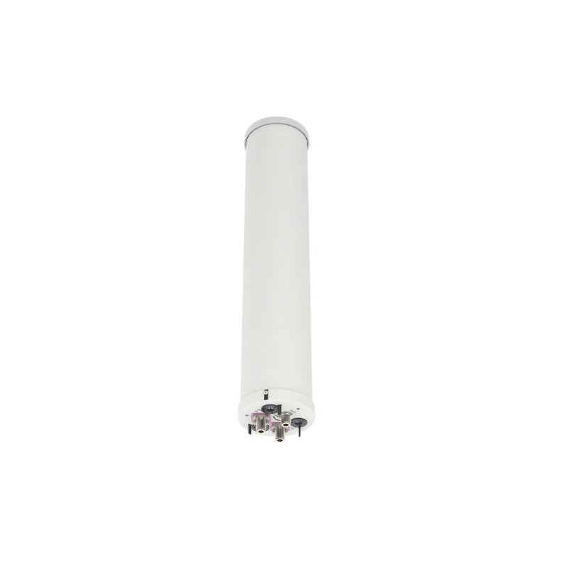 Alpha Wireless 3300-3800 MHz, 2-Port, 360deg, 8.5 dBi Omnidirectional Cannister Antenna